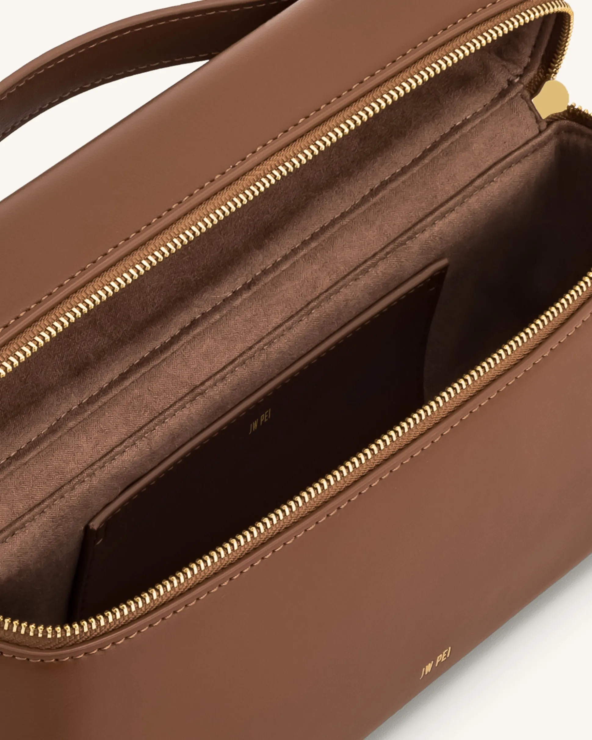 Thea Top Handle Bag - Brown