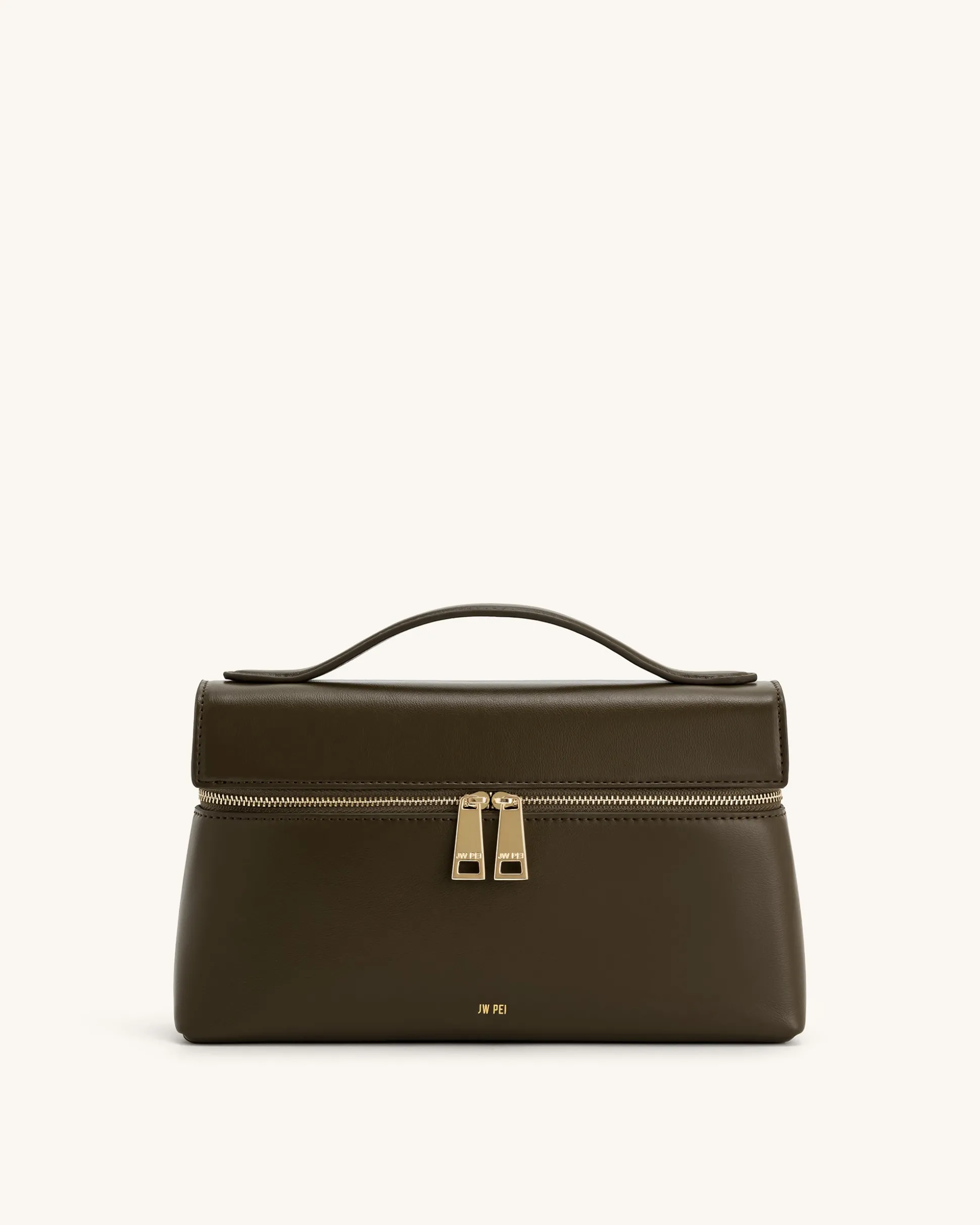 Thea Top Handle Bag - Dark Olive