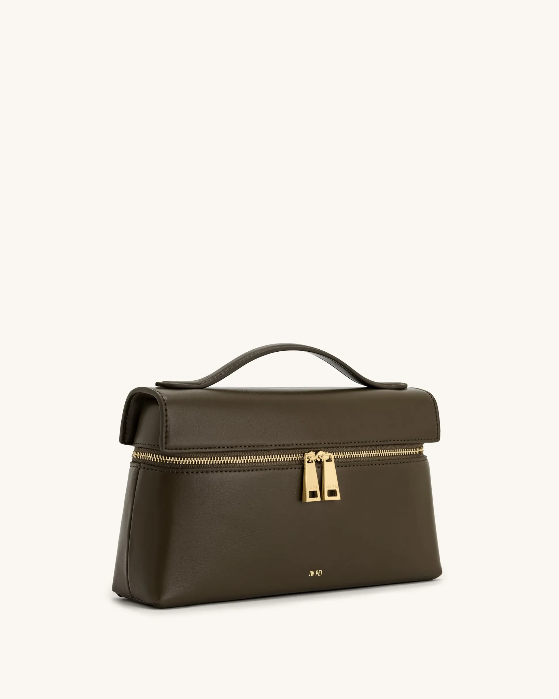 Thea Top Handle Bag - Dark Olive