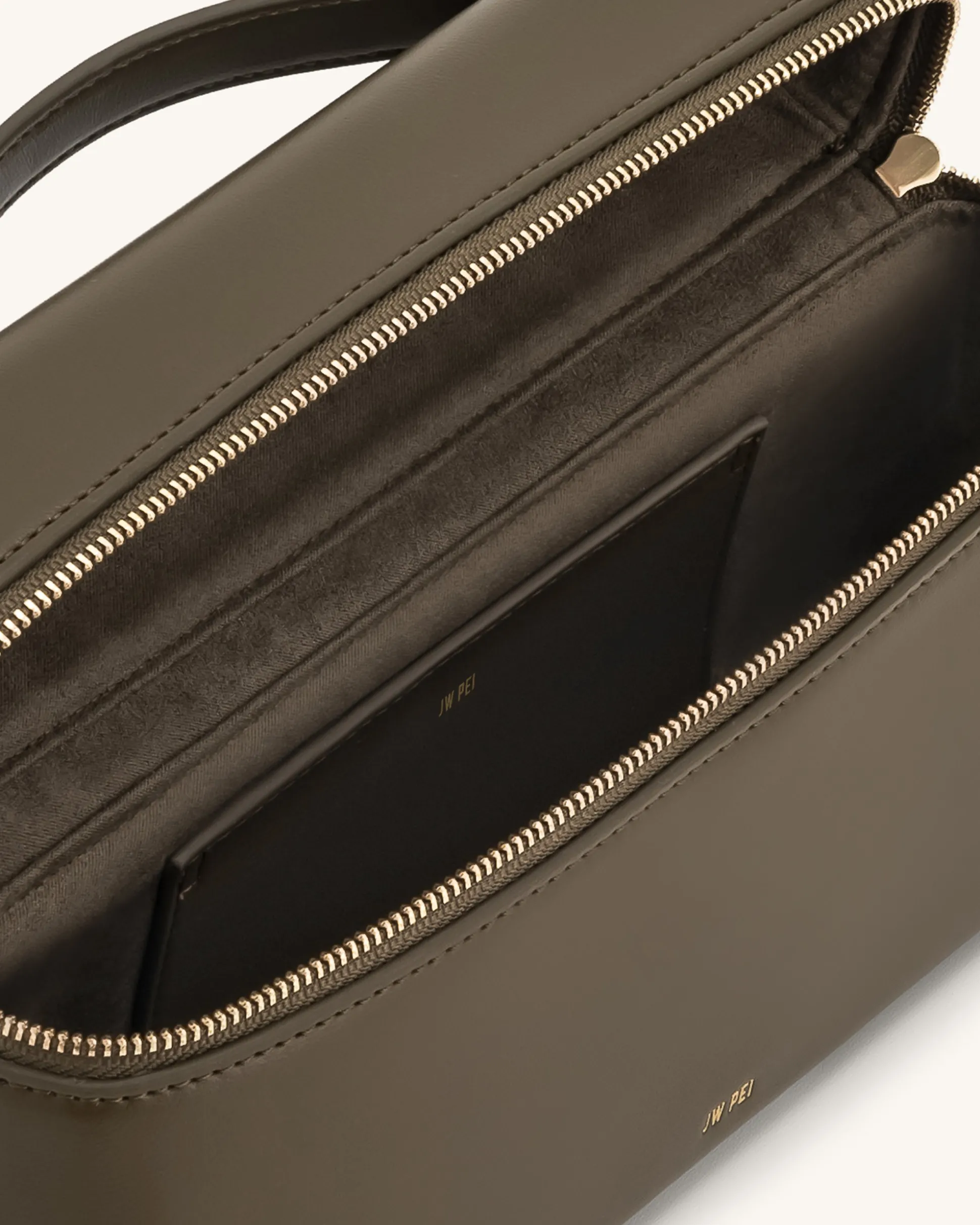 Thea Top Handle Bag - Dark Olive