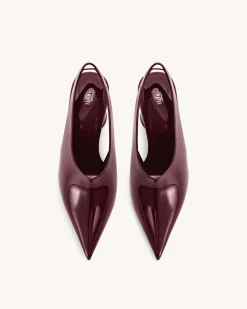 Vivovr High Heel Pumps - Burgundy