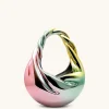Willow Twist Crescent Top Handle Bag - Multicolor