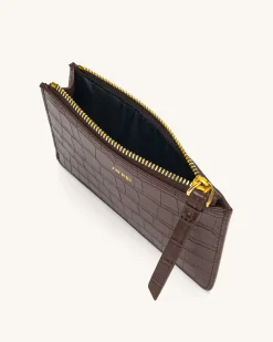 Women's Zipped Card Holder - Vegan Leather - JW PEI