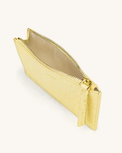 Women's Zipped Card Holder - Vegan Leather - JW PEI