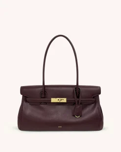 Yara Shoulder Bag - Deep Burgundy