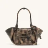 Zoey Pockets Shoulder Bag - Brown