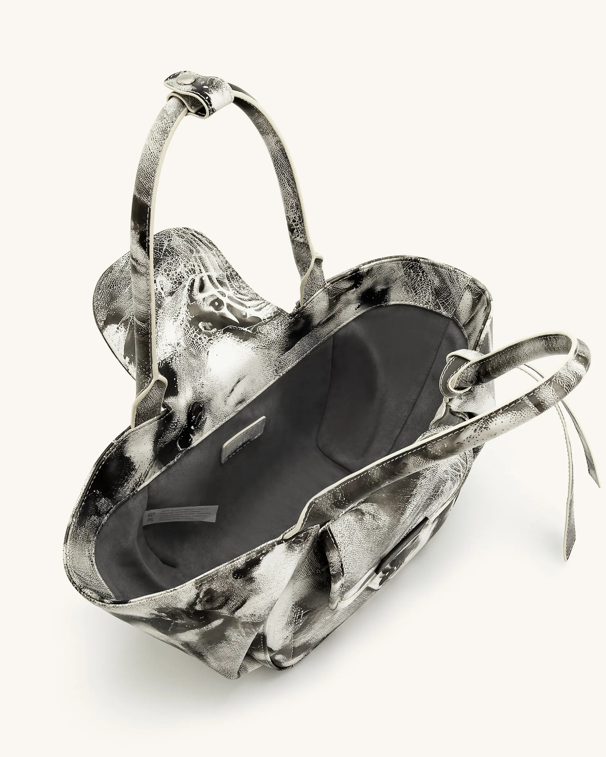 Zoey Pockets Shoulder Bag - White